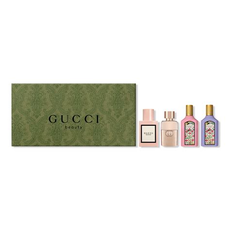 gucci 4 piece|Gucci perfume discovery kit.